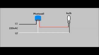 How to wire an automatic night light using photocell [upl. by Aiden]