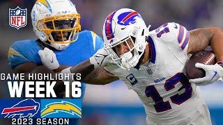 Buffalo Bills vs Los Angeles Chargers  2023 Week 16 Game Highlights [upl. by Starr532]