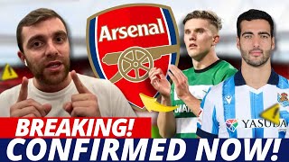 Fabrizio Romano confirms Arsenal transfer masterstroke Gyokeres and Merino joining Arsenal [upl. by Anikat563]