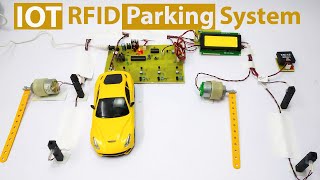 IOT Smart Parking using RFID Scan and Parking Slot Availability on Android App [upl. by Tikna]