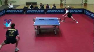 Gao Ning vs Marcos FreitasFrench League 20112012 [upl. by Olfe342]