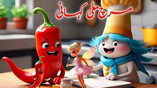 Chilli Milli Story مرچ ملی کہانیUrduFairyTalesMagicTaleKids5 [upl. by Lennahc31]