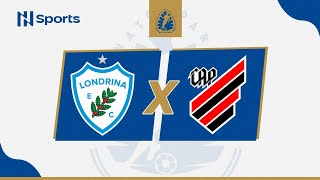 Campeonato Paranaense 2024 Londrina x Athletico  8ª Rodada  AO VIVO  COM IMAGENS [upl. by Fonville]