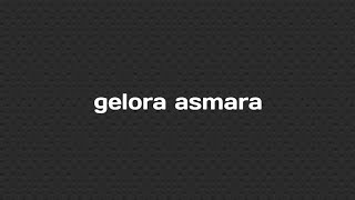 Gelora Asmara  Derby Romero karaoke female key [upl. by Kornher857]