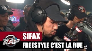 Sifax  Freestyle cest la rue PlanèteRap [upl. by Goer]