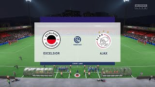 Excelsior vs Ajax 19082023 Eredivisie FIFA 23 [upl. by Lerat]