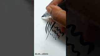 Pentel Fude Brush Pen 🖋️ fudebrushpen pentel foryou yt ytshorts shots foryoupage [upl. by Yasmin]