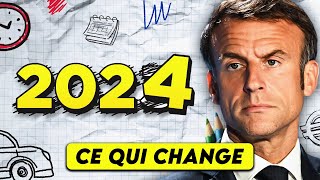 TOUT ce qui change pour vous en 2024 [upl. by Leyameg]