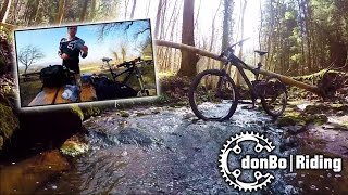 Mit dem Enduro unterwegs  Auf der Suche nach neuen Trails  Rucksackinhalt  Mountainbike VLOG 4 [upl. by Ylla536]