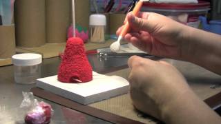 How To Make An Elmo Cake Topper The Krazy Kool Cakes Way PART TWO [upl. by Bashuk864]