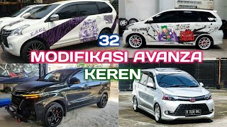 Dari Avanza Lama Hingga Baru  Inilah 32 Modifikasi TOYOTA AVANZA Paling Wow amp Keren [upl. by Wolliw]