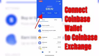 Connect Coinbase Wallet to Coinbase Exchange And Transfer Crypto 2024 Tutorial [upl. by Solracnauj]