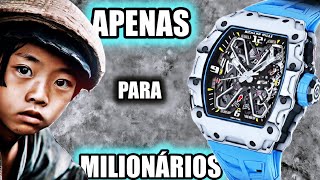 OS RELÃ“GIOS RICHARD MILLE SÃƒO OS MAIS CAROS DO MUNDO POR QUE [upl. by Hamehseer946]