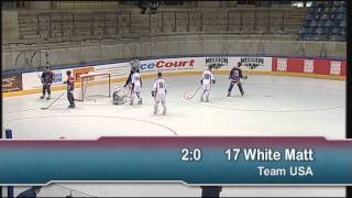 USA vs Slovakia  2013 IIHF InLine Hockey World Championship [upl. by Ajnat]