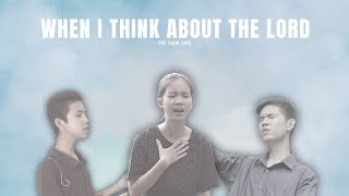 3 SIBLINGS SING  When I Think About The Lord Cover [upl. by Wheeler]