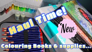 Colouring Book amp Supplies HaulYes really [upl. by Christal]