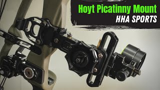 HHA Sports  Hoyt Picatinny Mount [upl. by Halona]