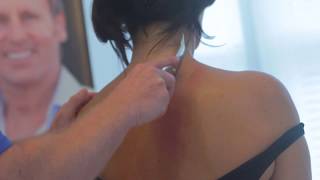 Myofascial technique for the Neck amp Shoulders using the IASTM Bodymaster Fascial Tool [upl. by Eciened16]