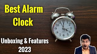 Best Alarm Clock 2023 Under Budget Unboxing amp Review  Alarm Clock For Students  For Heavy Sleepers [upl. by Alejna]