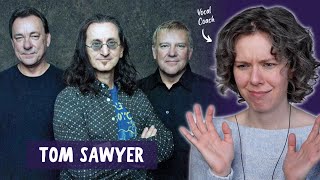 I cant stay away Vocal coach reaction and analysis featuring Rushs quotTom Sawyerquot [upl. by Whitebook131]