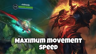 MAXIMUM MOVEMENT SPEED HECARIM BUILD   wild rift [upl. by Mezoff]