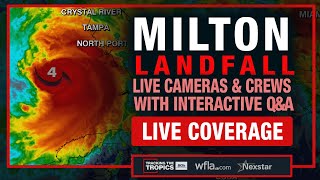 MILTON DAMAGE COVERAGE Hurricane Slams Florida Millions in Power Outage  Live QampA  Camera Feeds [upl. by Guglielmo]