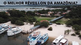 O melhor réveillon da Amazônia em Alter do Chão a praia do Pará que faz sucesso no mundo [upl. by Vergne]