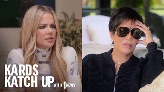 Kardashians ENCOURAGE Khloé To Take Tristan Back amp Why Kris Cheated  Kardashians Recap With E News [upl. by Nalyak]