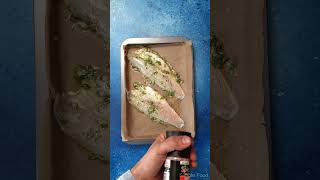 Perfectly Baked Seabass amp Asparagus in Just Minutes cooking fish shorts foodshorts dinner [upl. by Aikenahs319]