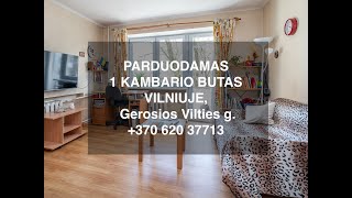 PARDUODAMAS 1 KAMBARIO BUTAS VILNIAUS M GEROSIOS VILTIES G [upl. by Aia]