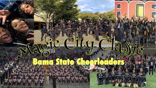 Magic City Classic Vlog Alabama State Cheerleaders [upl. by Kira]