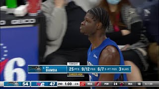 Mo Bamba 28 Points CareerHigh In First Half 🤯 [upl. by Yahsed]