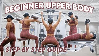 Beginners Guide to the Gym  How and Where to START Gym Breakdown [upl. by Enelyt231]