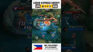 Revamp Liquid Echo sweep RSG PH in MPL PH S13 Playoffs LPH VS RSG Liquid Echo vs RSG Philippines [upl. by Giraldo]