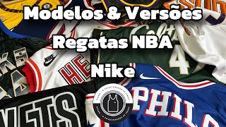 Conhecendo os MODELOS e as VERSÕES das REGATAS da NBA NIKE  JERSEY NBA [upl. by Betsey]