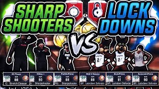 SHARPSHOOTERS VS LOCKDOWN DEFENDERS • MYPARK ARCHETYPE WARS CHALLENGE OFFENSE VS DEFENSE NBA 2K17 [upl. by Faria]