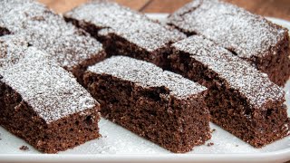 You have cocoa powder and jam This cake melt in your mouth [upl. by Brookhouse]