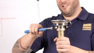 How to Fix a Kitchen Sink Drain  Basic Plumbing [upl. by Mat]