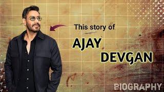 The story of Ajay Devgan l Biography of veeru Devgan l [upl. by Vokaay]