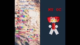 I duetted EllaNorwegian video and made my oc duet emojicat shorts [upl. by Derek]