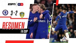 ¡AGÓNICA CLASIFICACIÓN DE LOS BLUES EN STAMFORD BRIDGE Chelsea 32 Leeds  RESUMEN [upl. by Erminna]