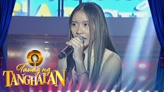 Tawag ng Tanghalan Niña Brigette Cabigas  Saan Darating Ang Umaga [upl. by Dnomso]