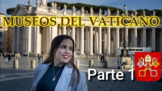 🏛️MUSEOS DEL VATICANO PARTE 1 TICKETS  HORARIOS  TOUR  CIUDAD DEL VATICANO  ITALIA [upl. by Nnahgiel506]