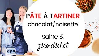 Pâte à tartiner chocolat🍫 noisette🌰 SAINE amp FACILE Ft The Lemon Spoon🍋  Milena amp Co [upl. by Ylloh3]