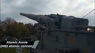 M65 atomic cannon Atomic Annie  un canon nucléaire développé et utilisé pendant la guerre froide [upl. by Leehar535]