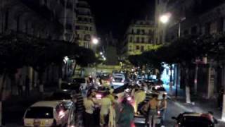 Algerie Egypte 2009 Abbane Remdane Rue Disly [upl. by Laubin]