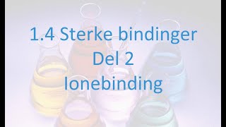 14 Sterke bindinger Del 2 [upl. by Heidi]