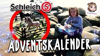 SCHLEICH ADVENTSKALENDER 2019 🐴 Unboxing am Strand  Wir öffnen alle 24 Türchen vom Pferdehof [upl. by Itnuahsa]