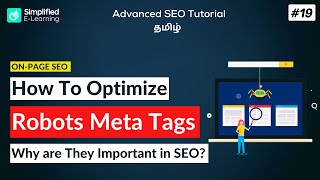 How to Use the Meta Robots Tag for SEO  SEO Tutorial in Tamil  19 [upl. by Aihcila]