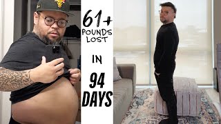 Overcoming Hunger Through Water Fasting  94 Days 61 Pounds Lost [upl. by Elac]